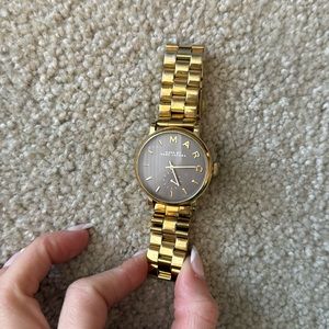 Gold Marc Jacobs Watch